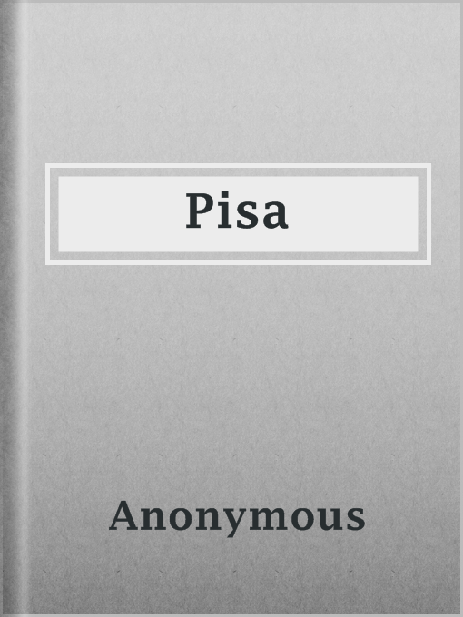 Cover image for Pisa